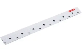 PERFIL BUÑA PERIMETRAL Z BLANCA X 2,60 MTS